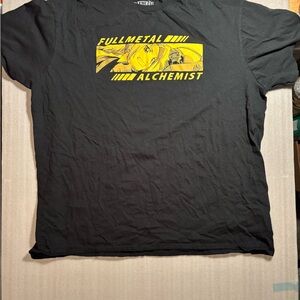 Fullmetal Alchemist Black T-Shirt sz XL